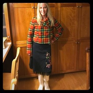 FREE PEOPLE wool short coat size 8